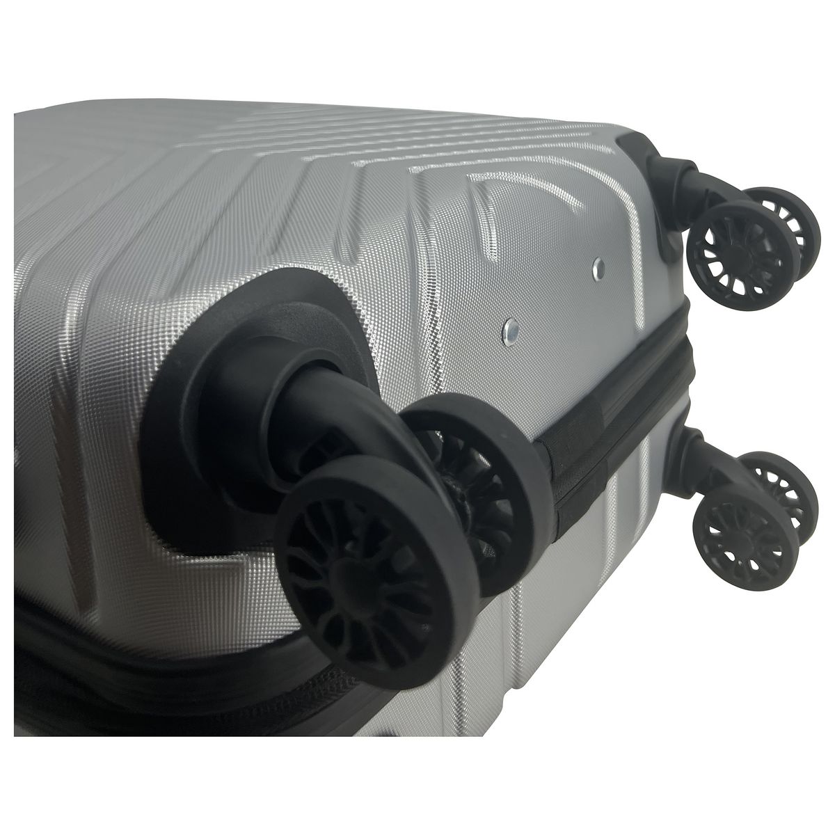 AIRPORT Valise cabine rigide grise Evolight 55x35x20cm