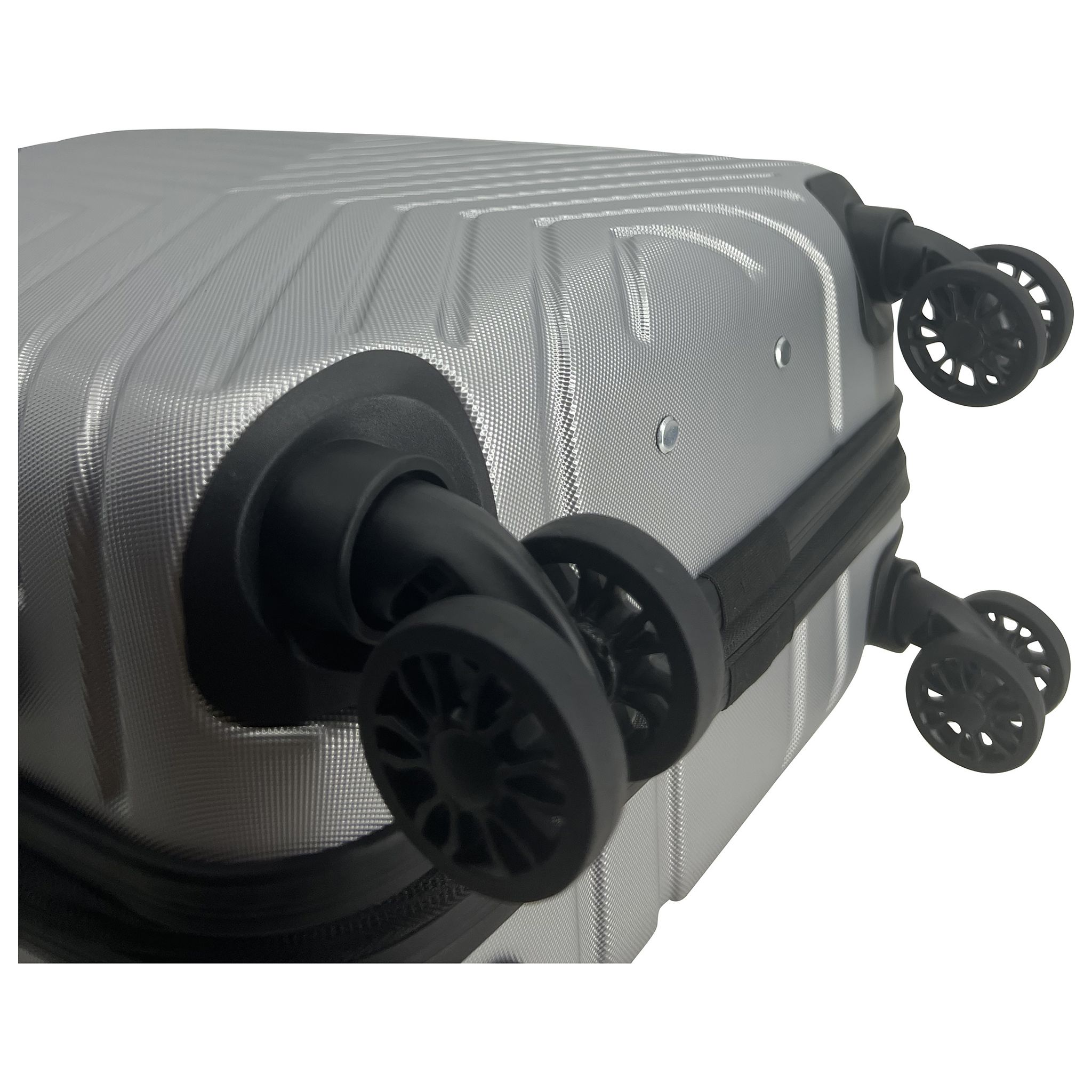 Voir la diapositive 5 : AIRPORT Valise cabine rigide grise Evolight 55x35x20cm