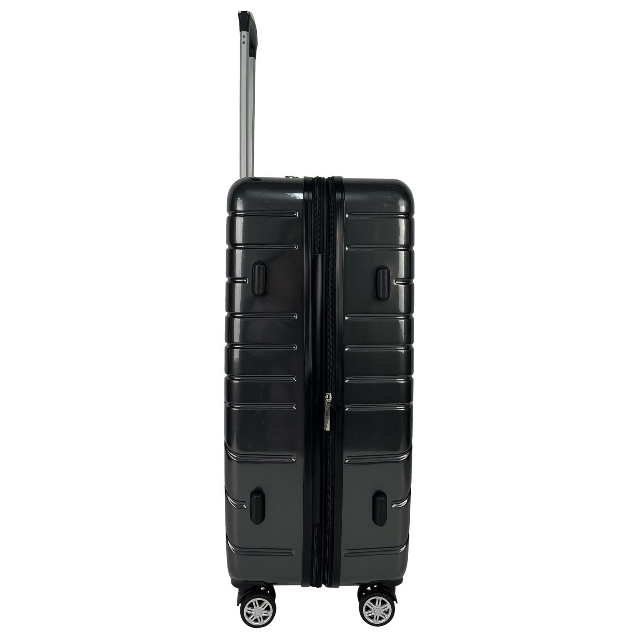 Voir la diapositive 3 : AIRPORT Valise rigide grise Wavy Pop 65x41x25cm