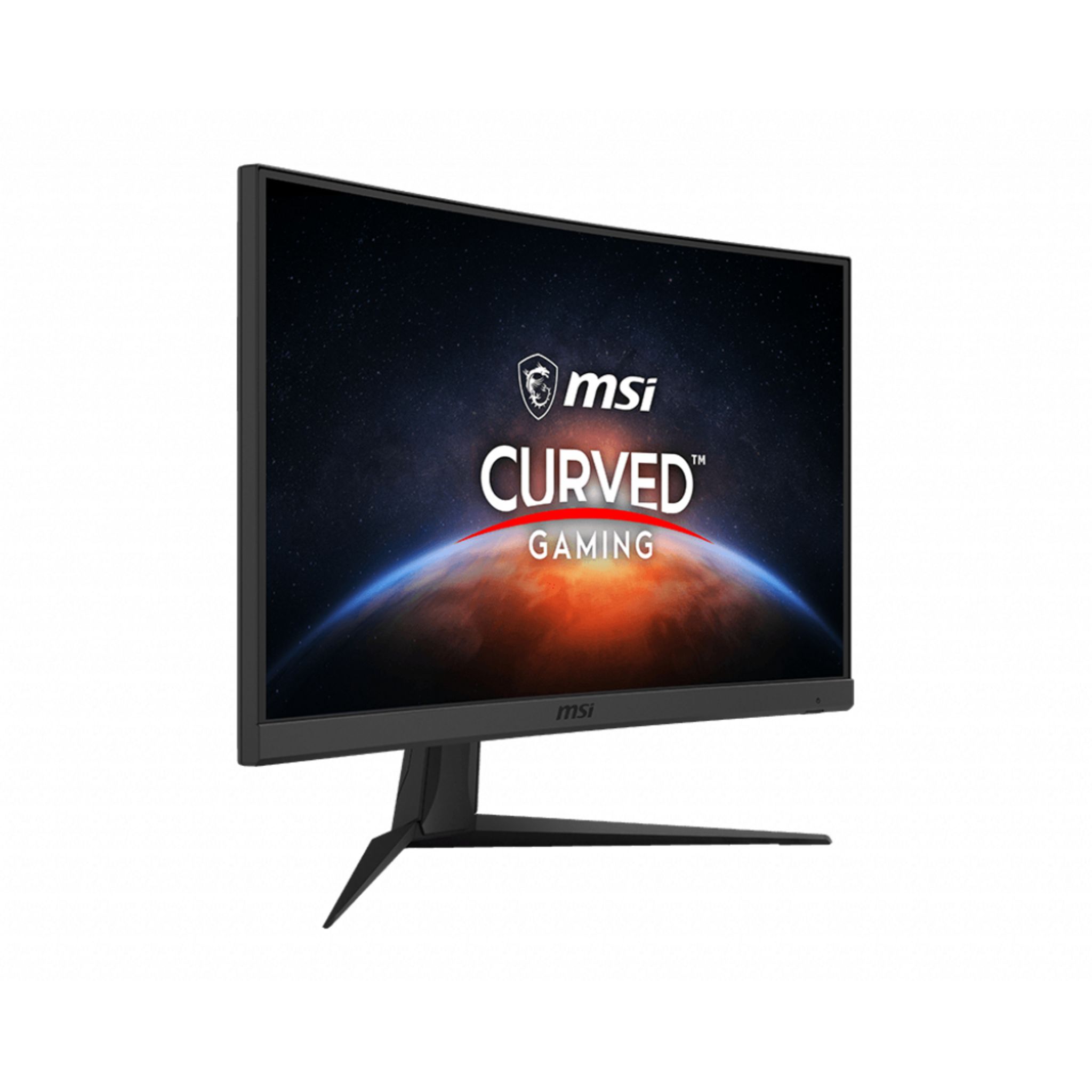 Voir la diapositive 2 : MSI Ecran incurvé Optix G24C6 - Noir