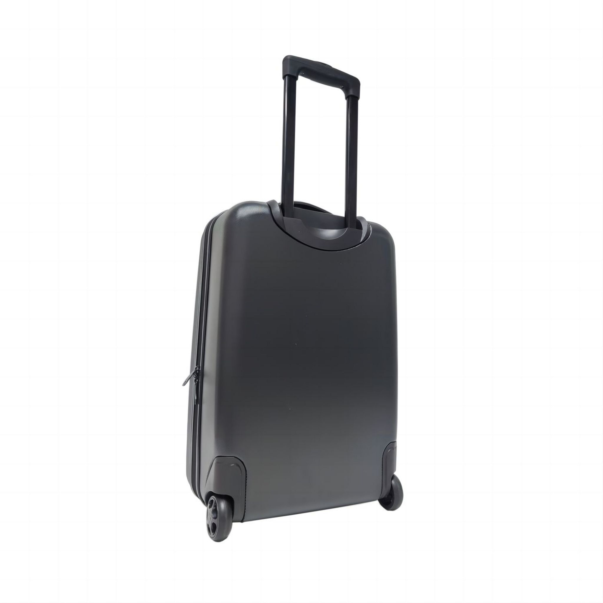 Voir la diapositive 3 : AUCHAN ESSENTIEL Valise cabine rigide noire 49x33x19cm