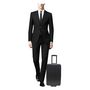Voir la diapositive 8 : AUCHAN ESSENTIEL Valise cabine rigide noire 49x33x19cm