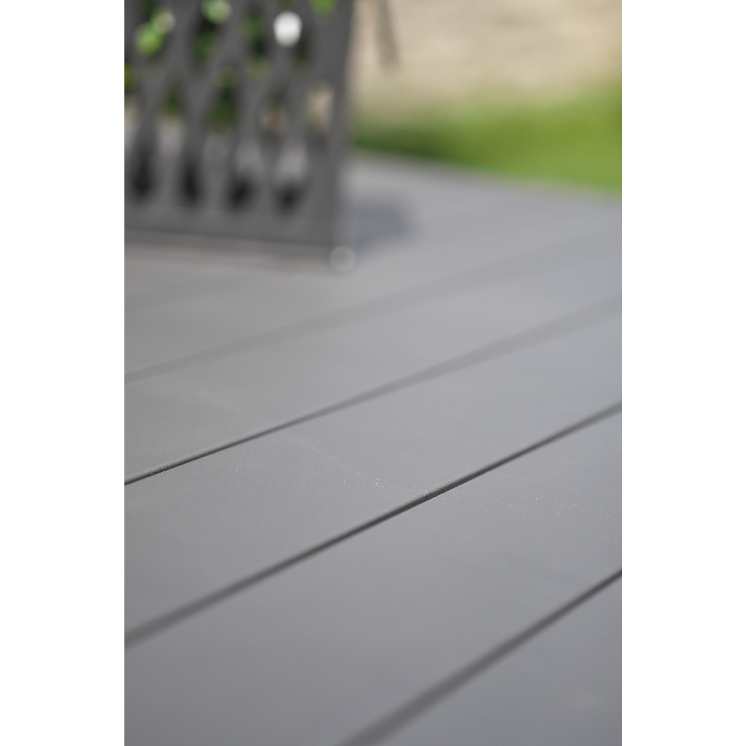 Voir la diapositive 5 : DCB GARDEN Salon de jardin - 6 places - Anthracite - MIAMI