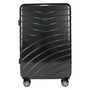 Voir la diapositive 2 : AIRPORT Grande Valise rigide grise Wavy Pop 75x49x28cm