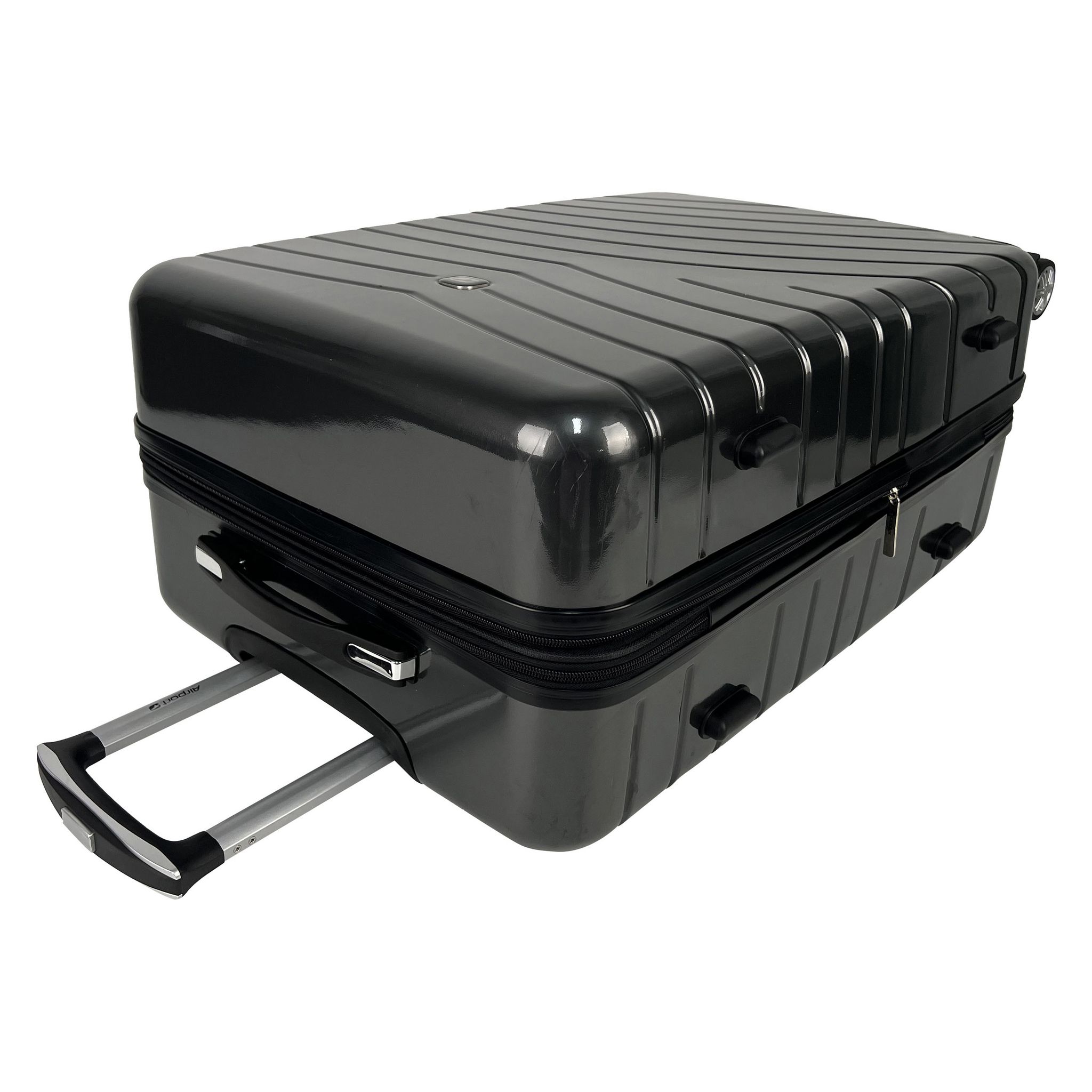 Voir la diapositive 13 : AIRPORT Grande Valise rigide grise Wavy Pop 75x49x28cm