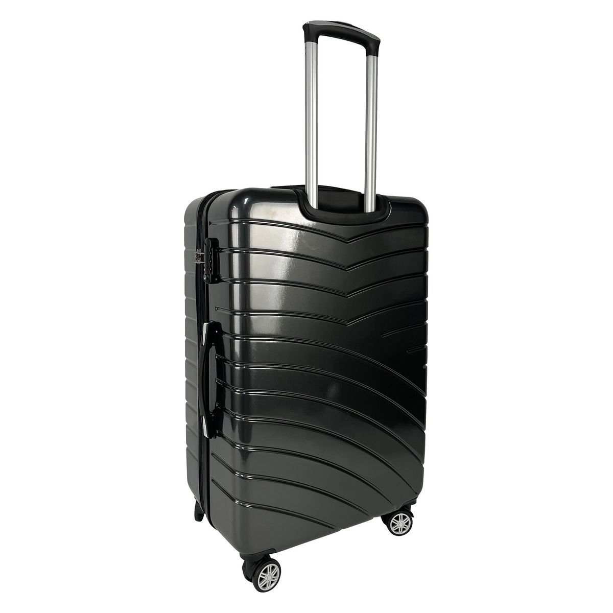 AIRPORT Grande Valise rigide grise Wavy Pop 75x49x28cm