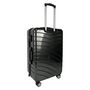 Voir la diapositive 4 : AIRPORT Grande Valise rigide grise Wavy Pop 75x49x28cm