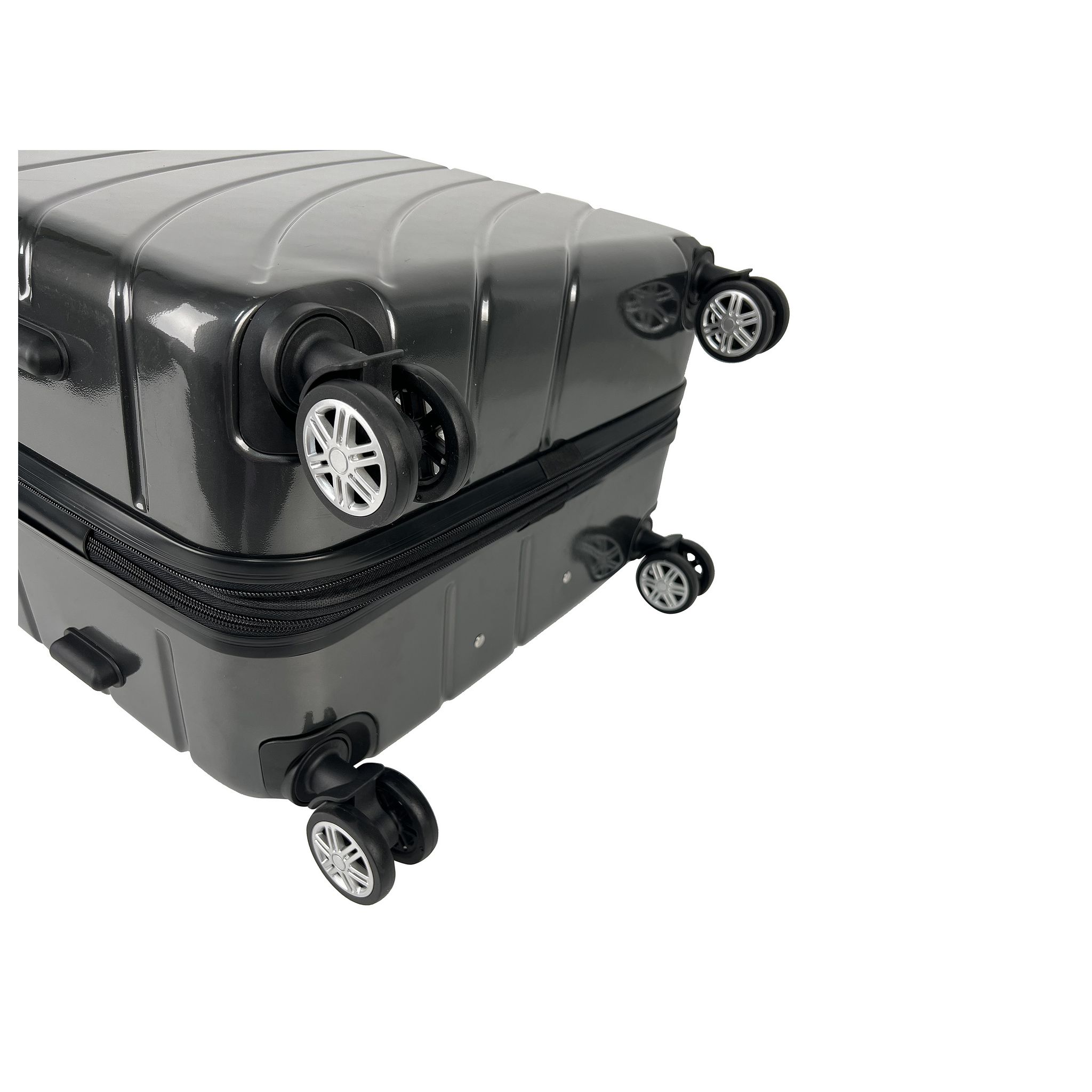 Voir la diapositive 11 : AIRPORT Grande Valise rigide grise Wavy Pop 75x49x28cm