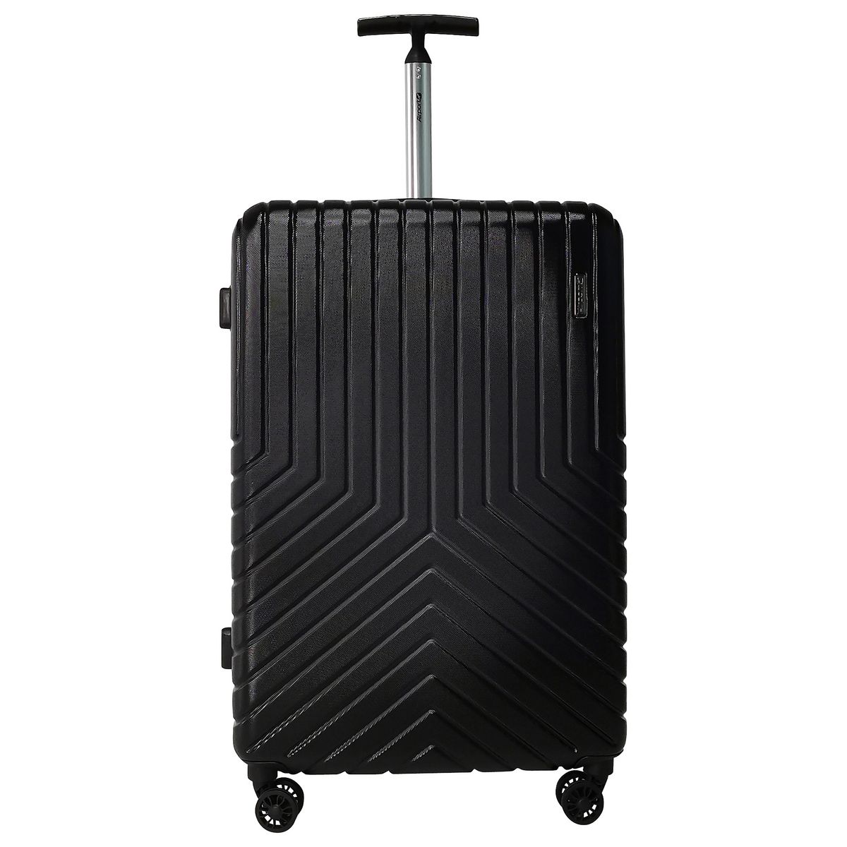 AIRPORT Grande Valise rigide noire Evolight 75x49x29cm
