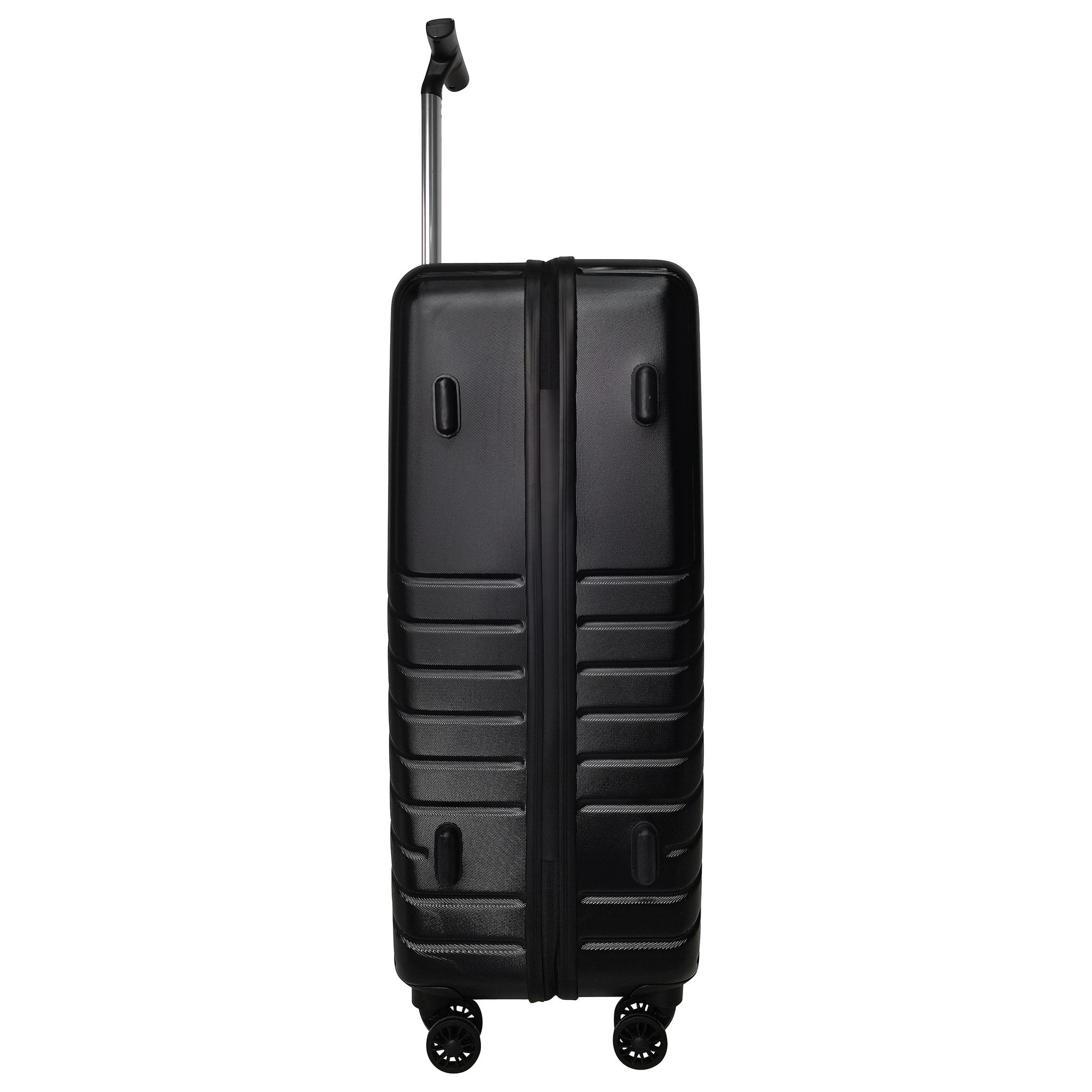 Voir la diapositive 3 : AIRPORT Grande Valise rigide noire Evolight 75x49x29cm
