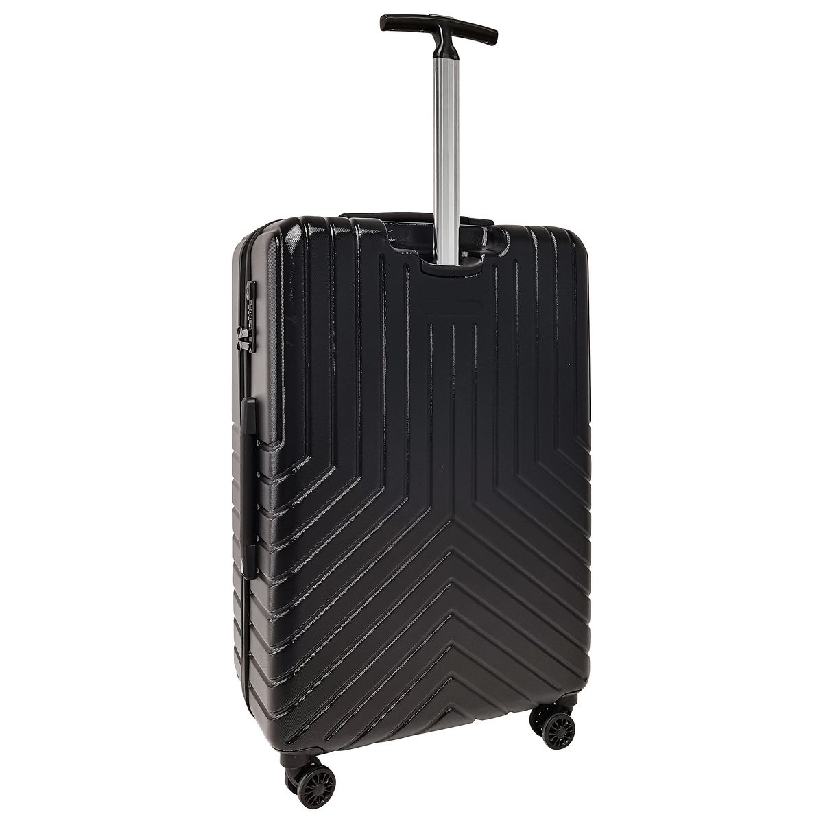AIRPORT Grande Valise rigide noire Evolight 75x49x29cm