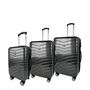 Voir la diapositive 8 : AIRPORT Valise cabine rigide noire Wavy Pop 55x35x20cm