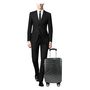 Voir la diapositive 9 : AIRPORT Valise cabine rigide noire Wavy Pop 55x35x20cm