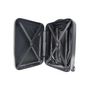Voir la diapositive 5 : AUCHAN ESSENTIEL Valise rigide noire 59x36x22cm