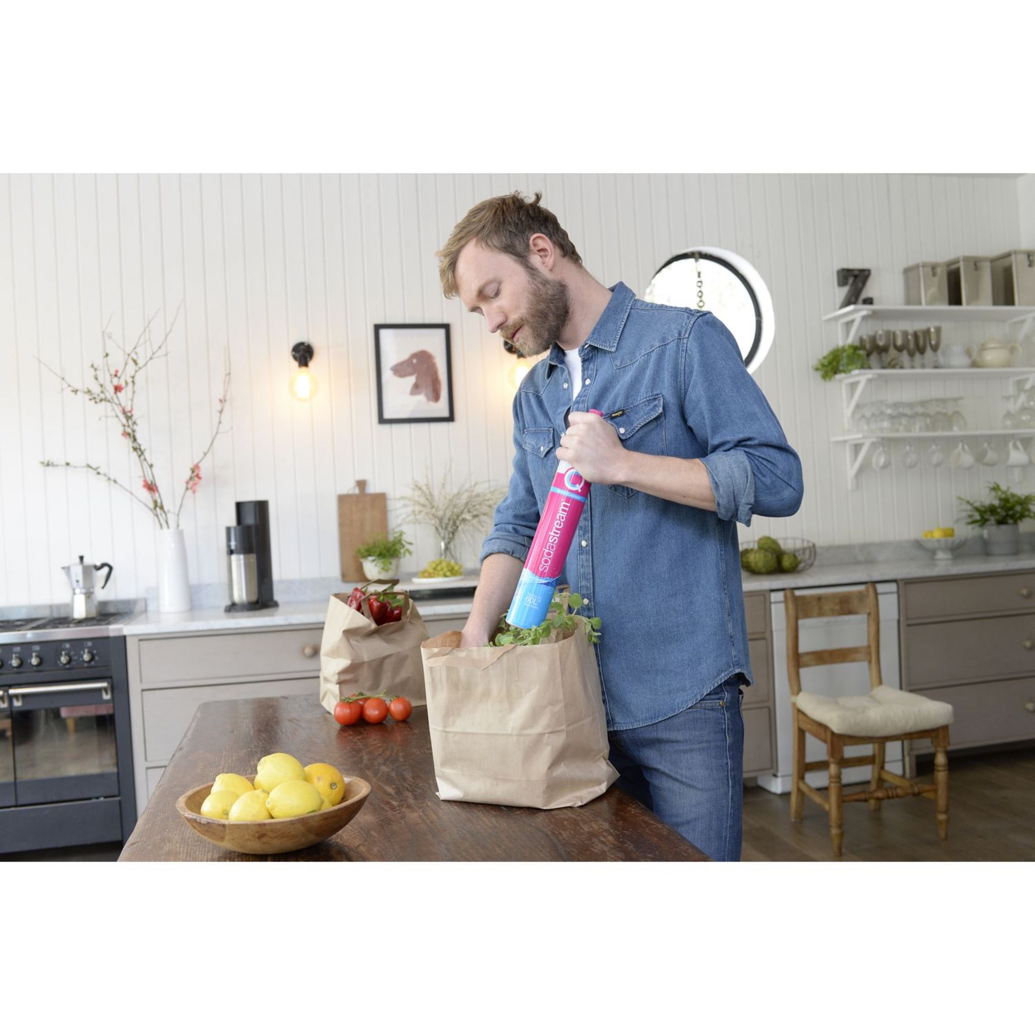Voir la diapositive 2 : SODASTREAM Cylindre à clipser CQC - Rose