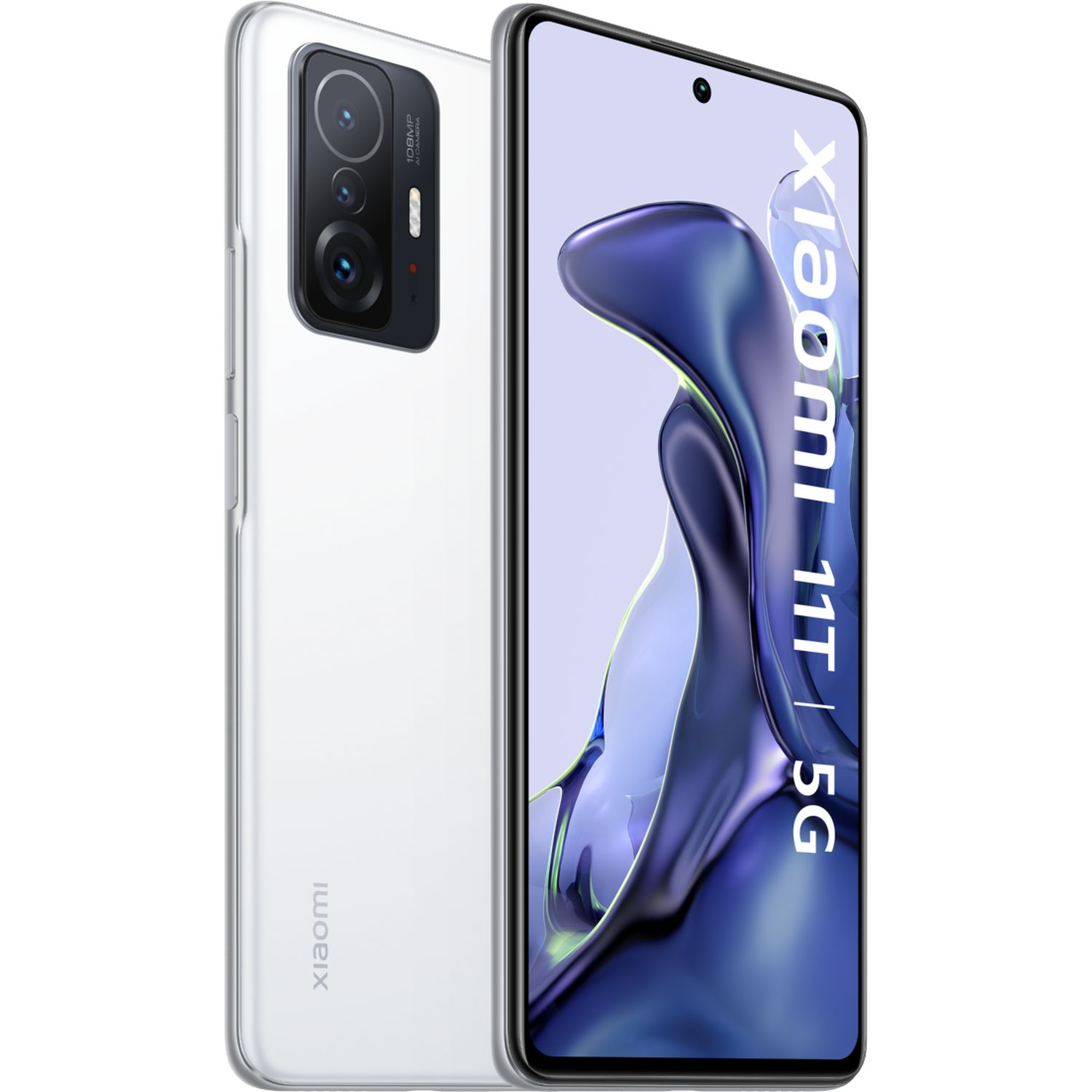 Voir la diapositive 5 : XIAOMI 11T 5G - 128 GO - Blanc Lunaire
