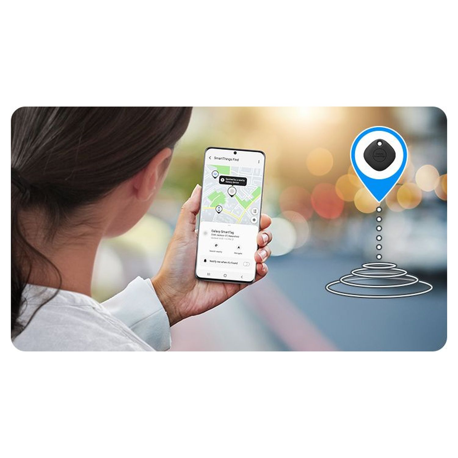 Voir la diapositive 6 : SAMSUNG Tracker Bluetooth - Denim Blue