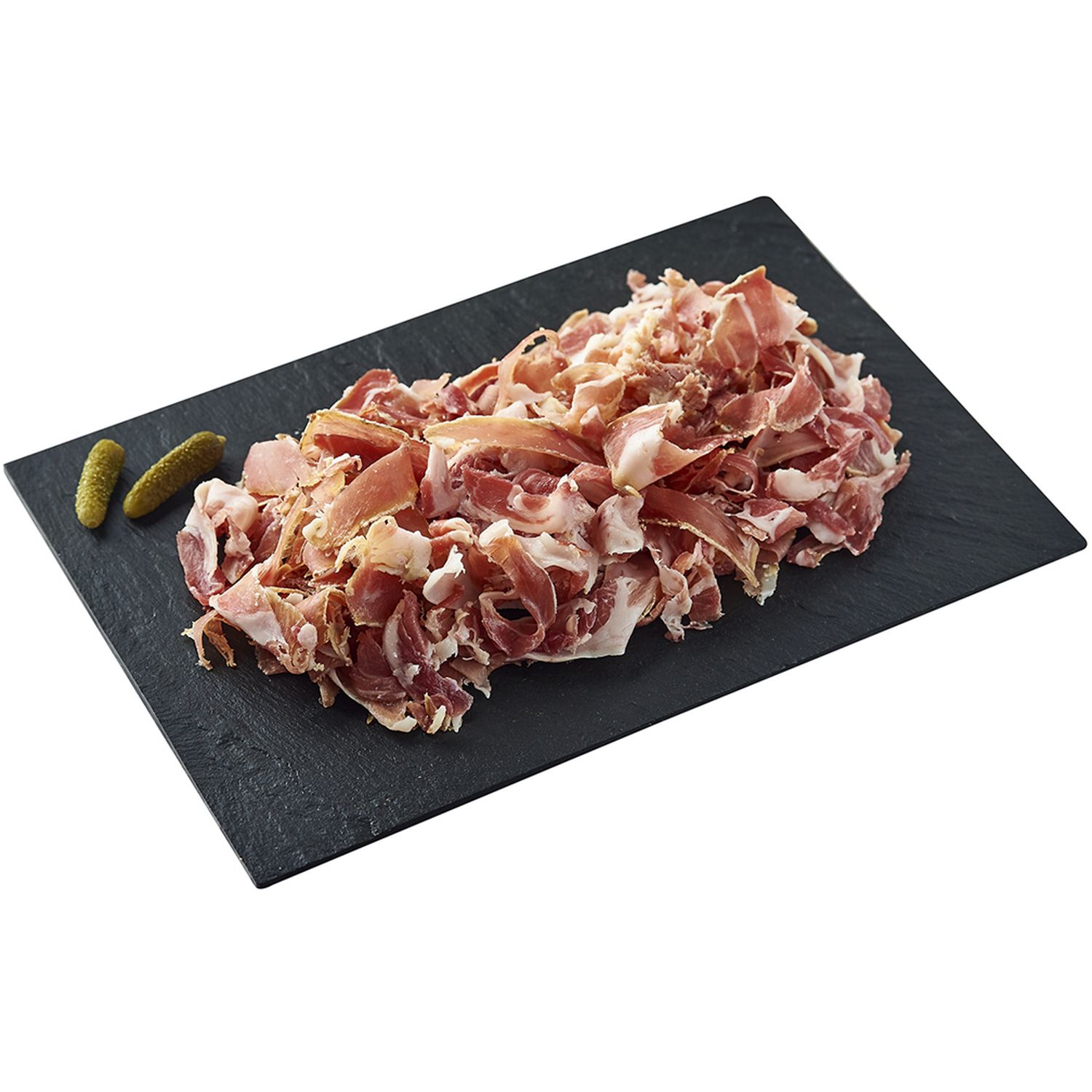Voir la diapositive 2 : AUCHAN LE CHARCUTIER Pétales de jambon de Bayonne IGP 250g