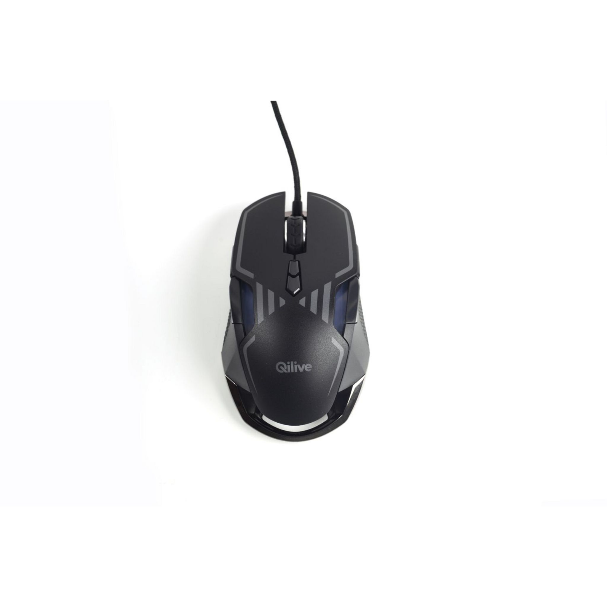 Voir la diapositive 5 : QILIVE Souris Gaming SHARK METAL - Noir
