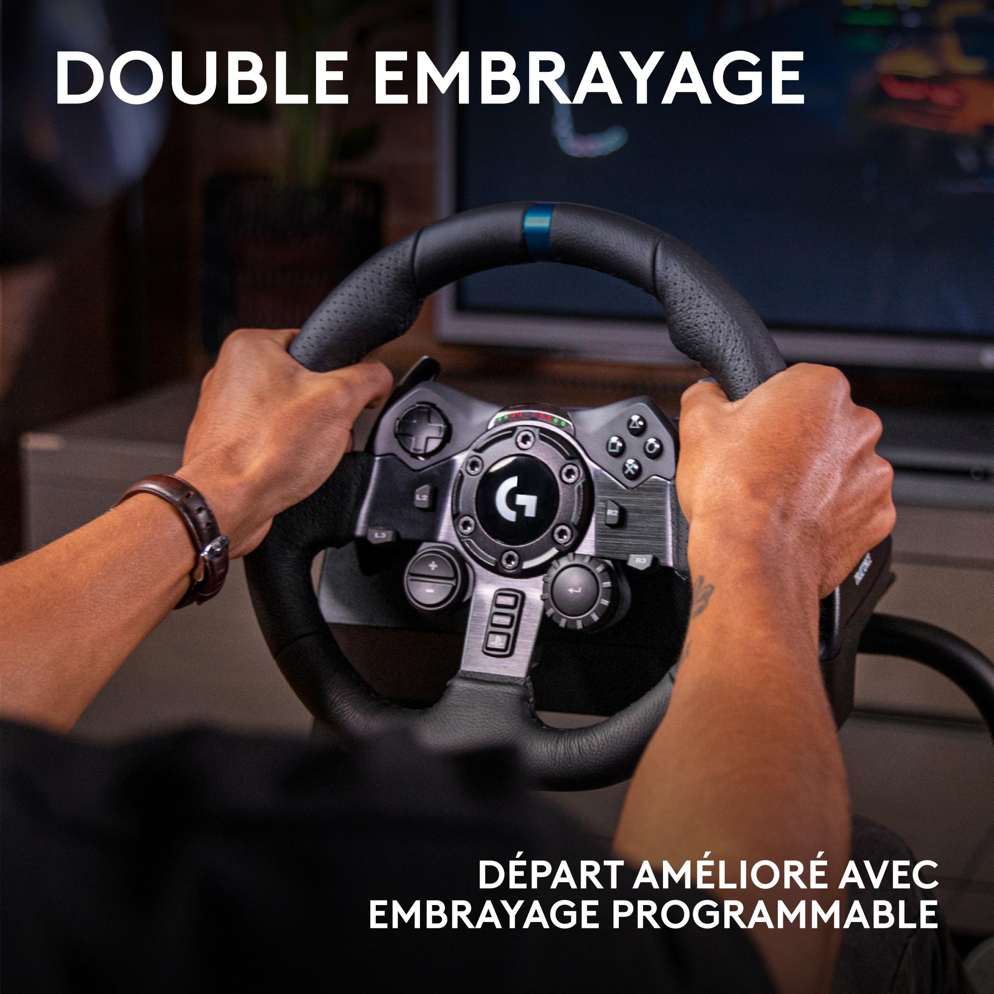 Voir la diapositive 5 : LOGITECH Volant de Course et Pédales G923 pour PS4/PC