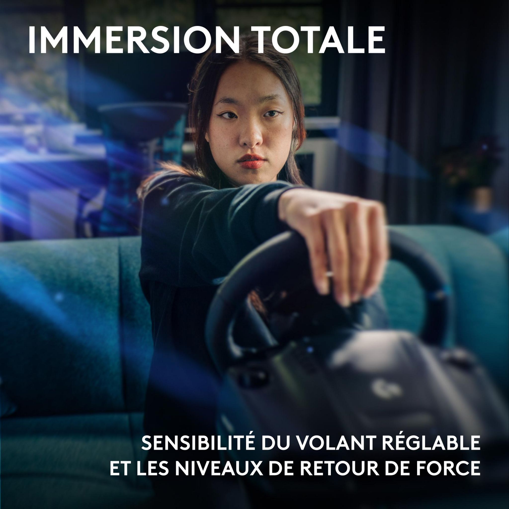 Voir la diapositive 9 : LOGITECH Volant de Course et Pédales G923 pour PS4/PC