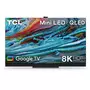 TCL 75X925 TV Mini LED QLED 8K UHD 189 cm Android TV