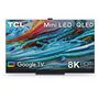 Voir la diapositive 1 : TCL 65X925 TV Mini LED QLED 8K UHD 164 cm Google TV