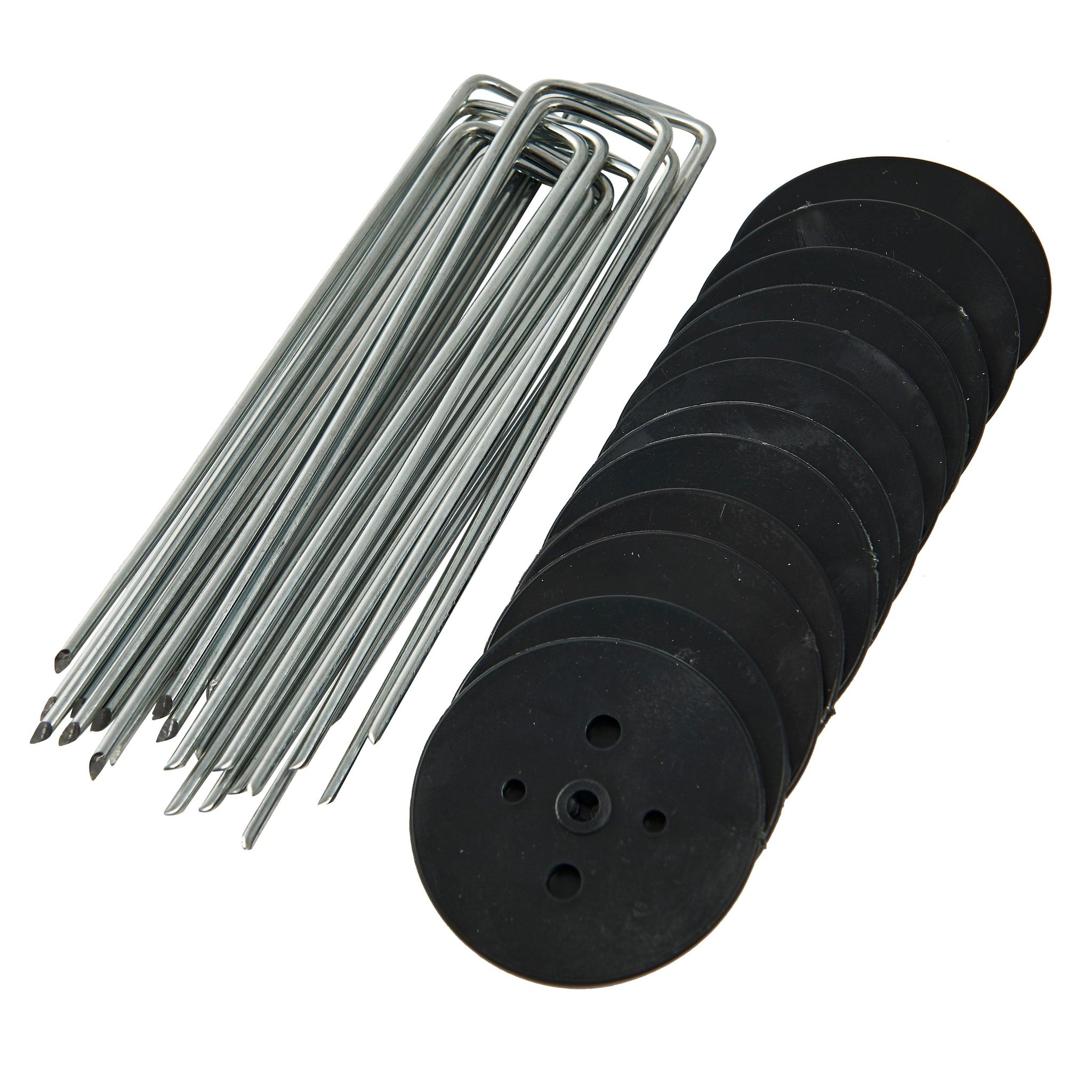 GARDENSTAR Set 12 agrafes et supports