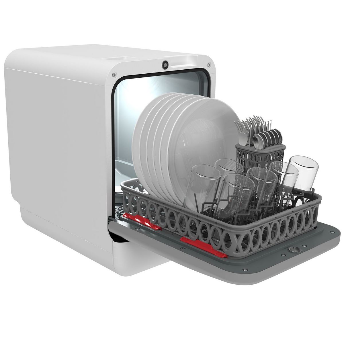 BOB Mini lave vaisselle Premium, 2 couverts, 43 dB, F