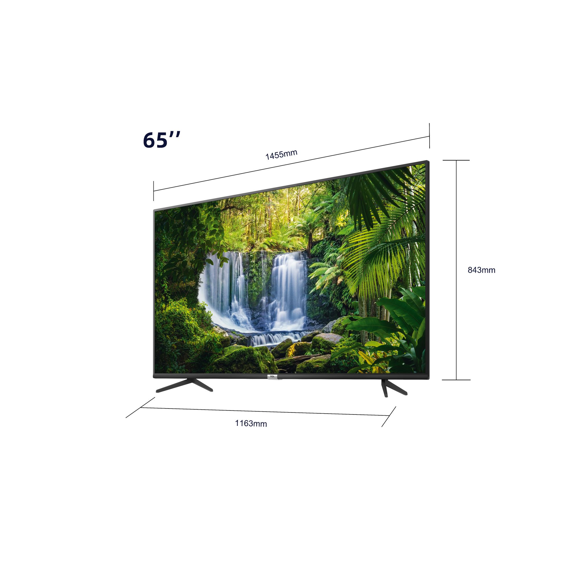 Voir la diapositive 7 : TCL 65P615 TV LED 4K HDR 164 cm Android TV 9.0