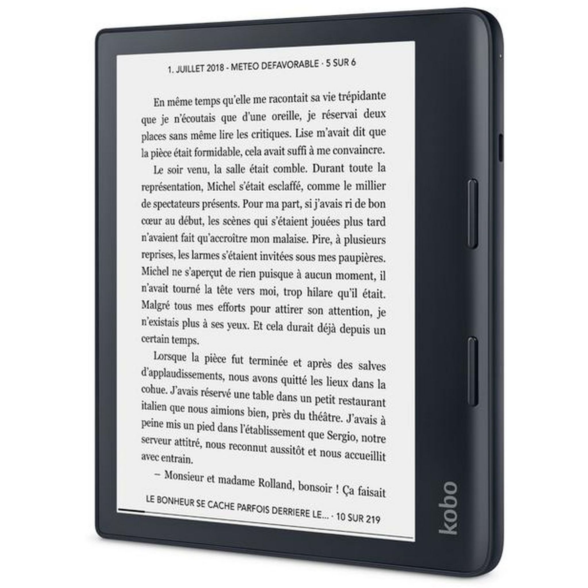 Voir la diapositive 4 : KOBO Liseuse électronique Sage - Noir