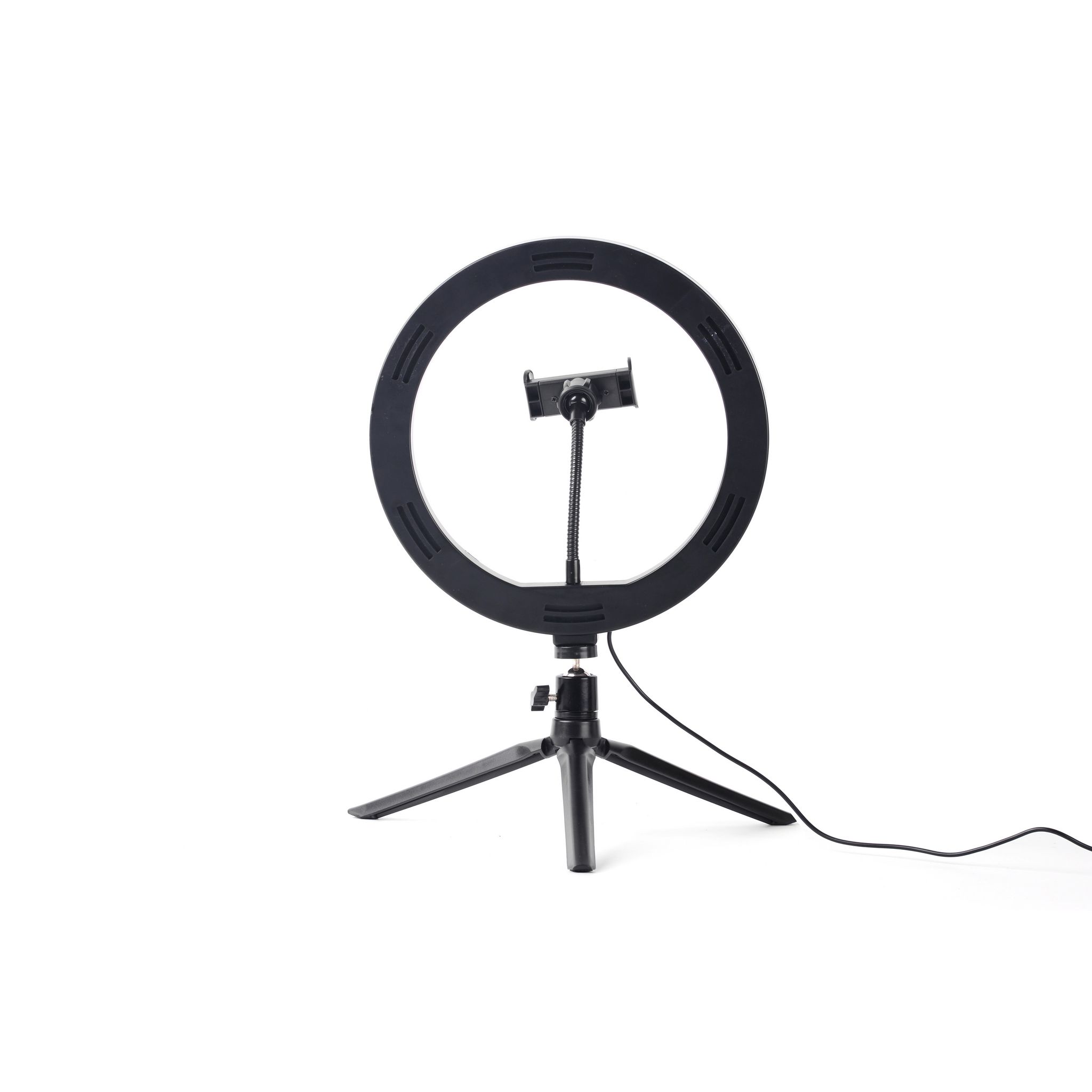 Voir la diapositive 4 : QILIVE Trépied anneau lumineux - Noir
