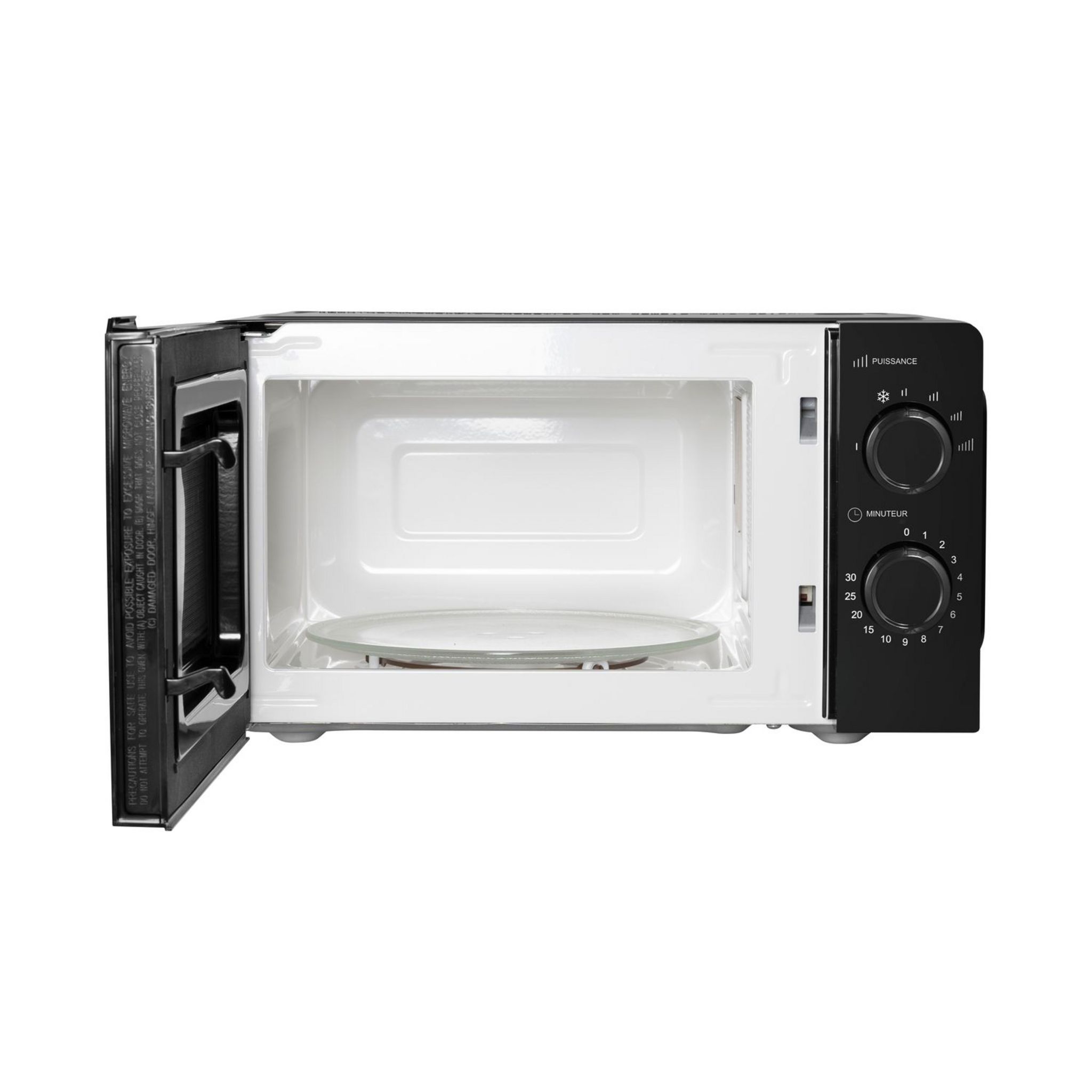 Voir la diapositive 2 : KING D'HOME Micro-ondes monofonction KDMW80197 - 700 W -  Capacité 20 L - Noir