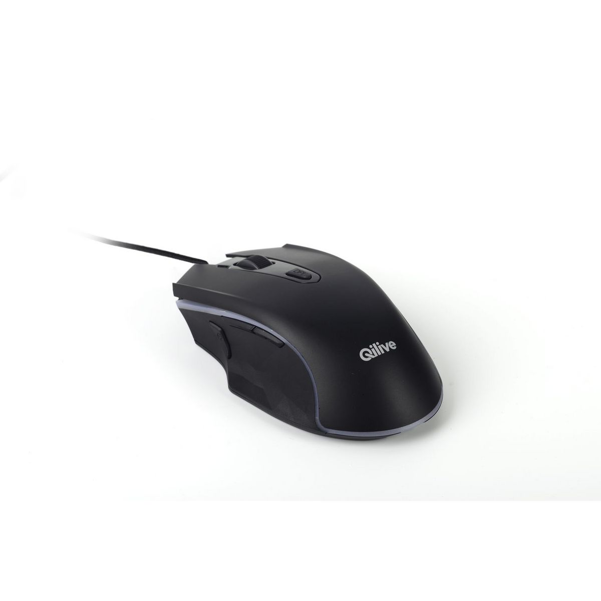 QILIVE Souris GAMING GEEK - Noir