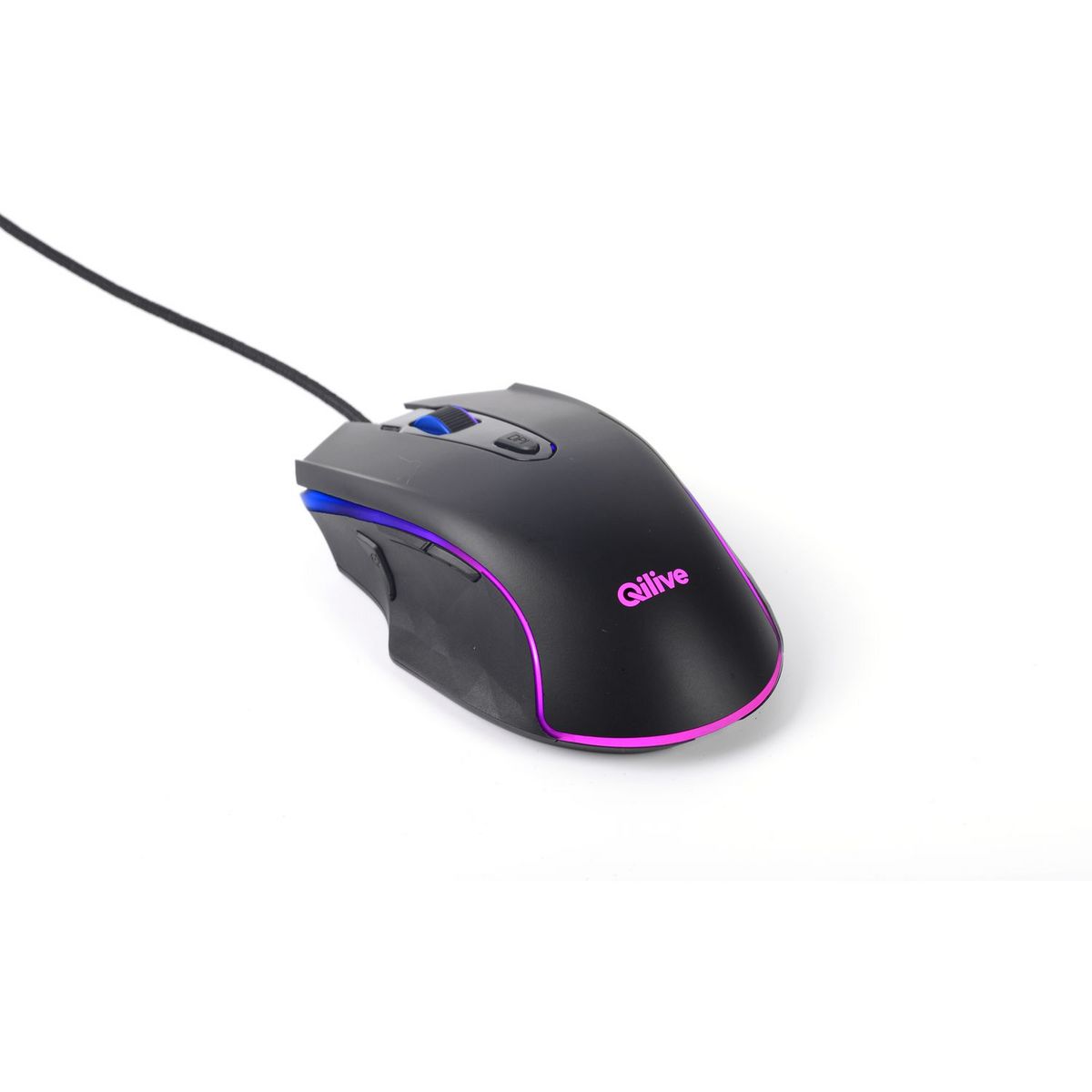 QILIVE Souris GAMING GEEK - Noir