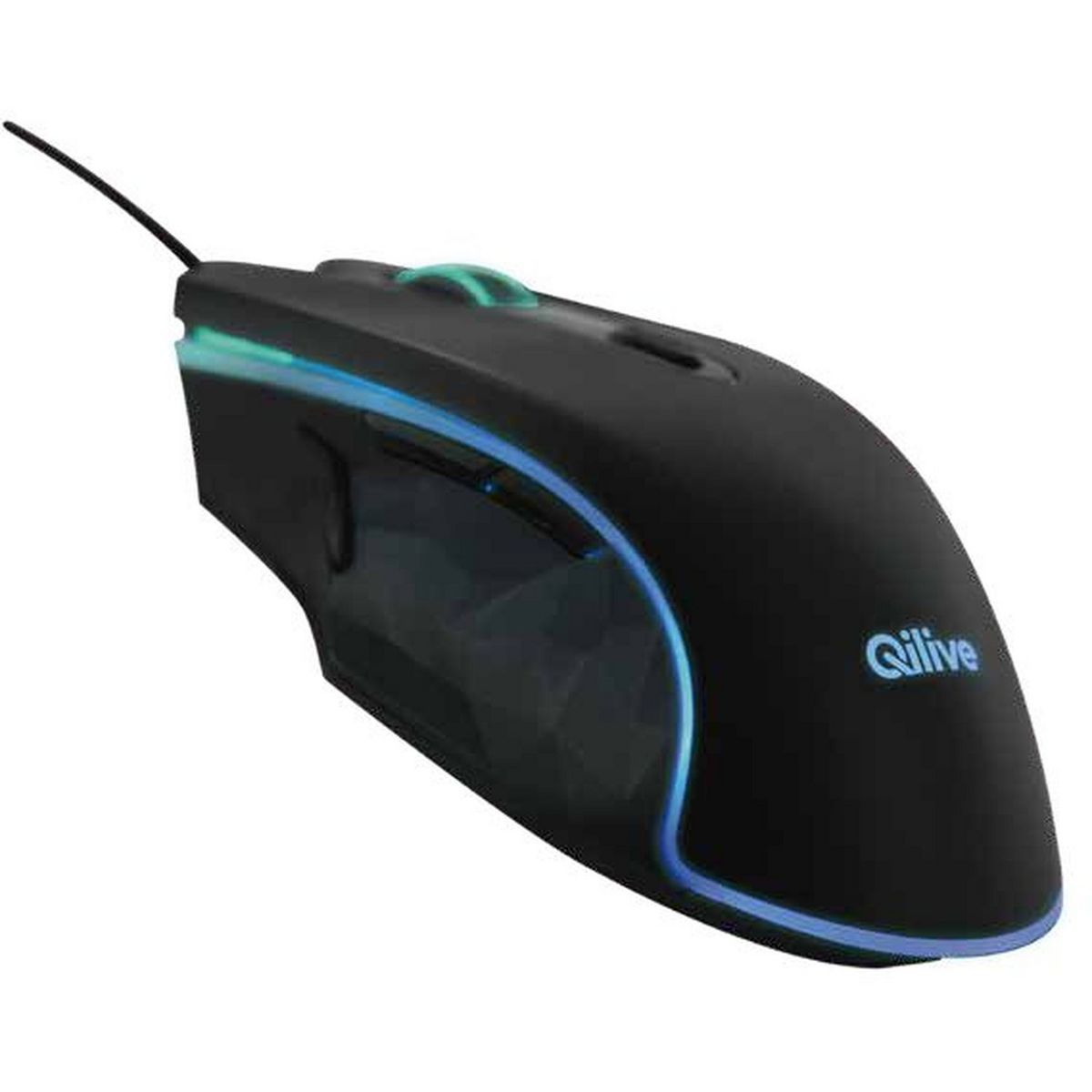 QILIVE Souris GAMING GEEK - Noir