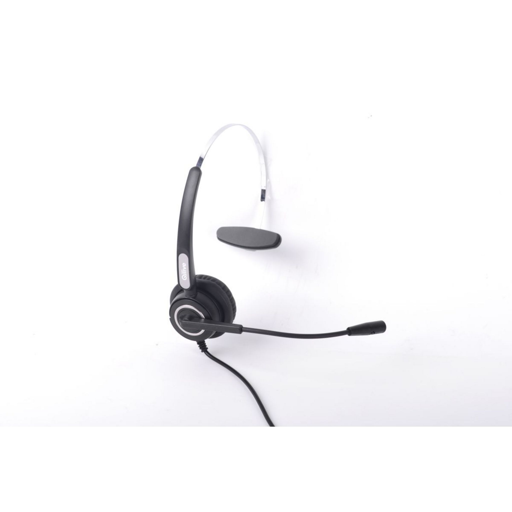 Voir la diapositive 3 : QILIVE Casque 1 oreillette Filaire - Q.3131 - Noir