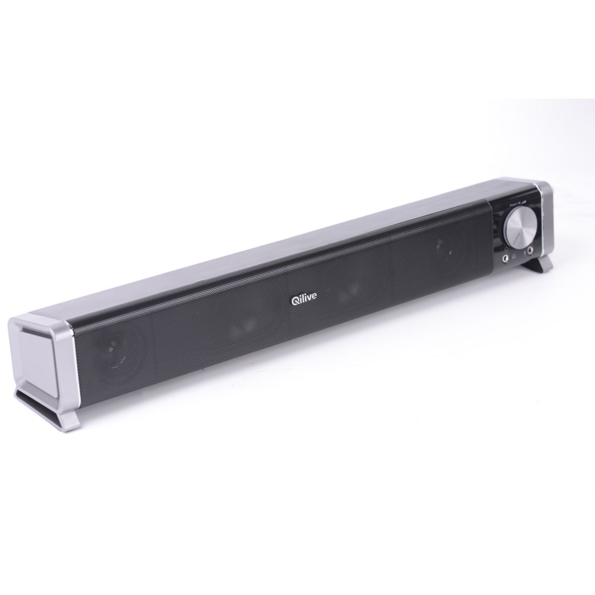 Voir la diapositive 2 : QILIVE Barre de son PC 2.0 Q.3780 - Noir