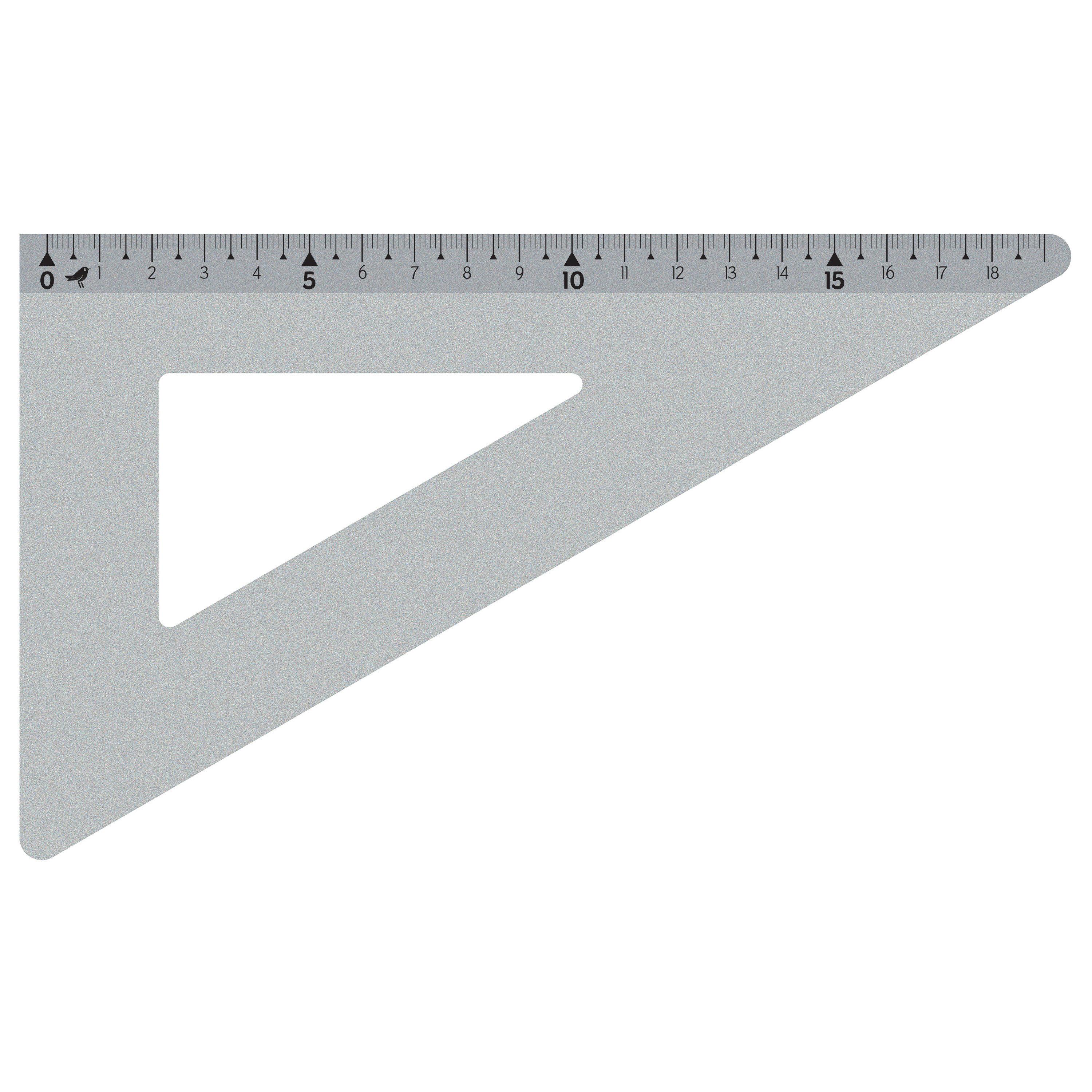 Voir la diapositive 4 : AUCHAN Set de traçage 3 pièces - Aluminium