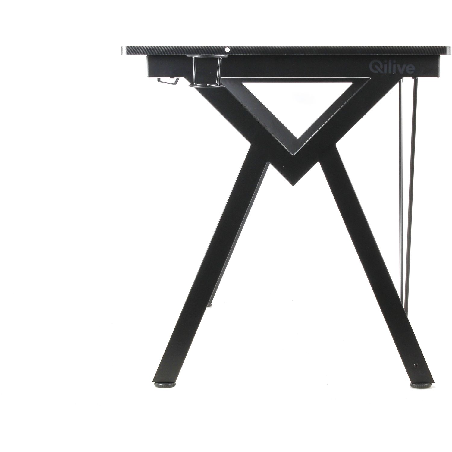 Voir la diapositive 3 : QILIVE Bureau gaming Q.3445 - Noir