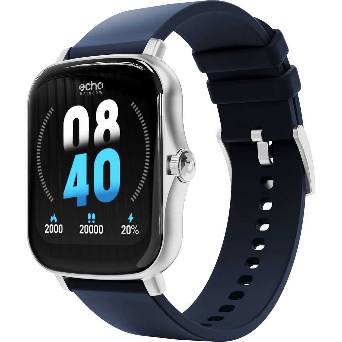 ECHO RAIMBOW Montre connectée 44mm - Bleu