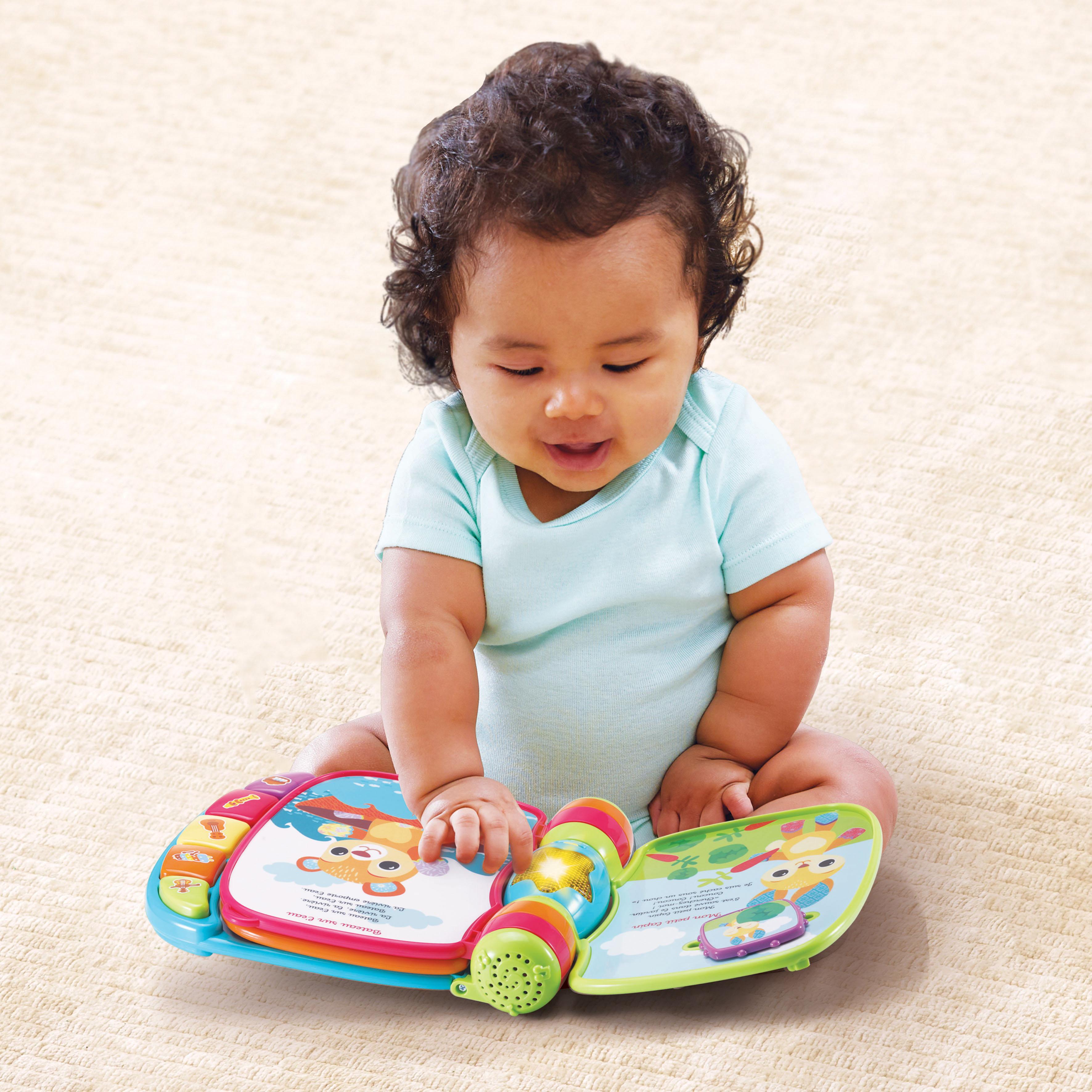 Voir la diapositive 4 : VTECH Super livre enchanté - Bleu