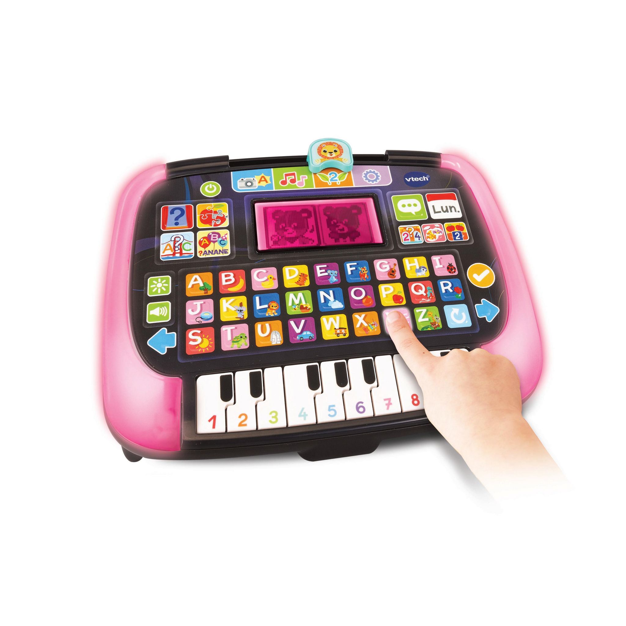 Voir la diapositive 5 : VTECH Tablette P'tit Genius Magic Light et piano intégré
