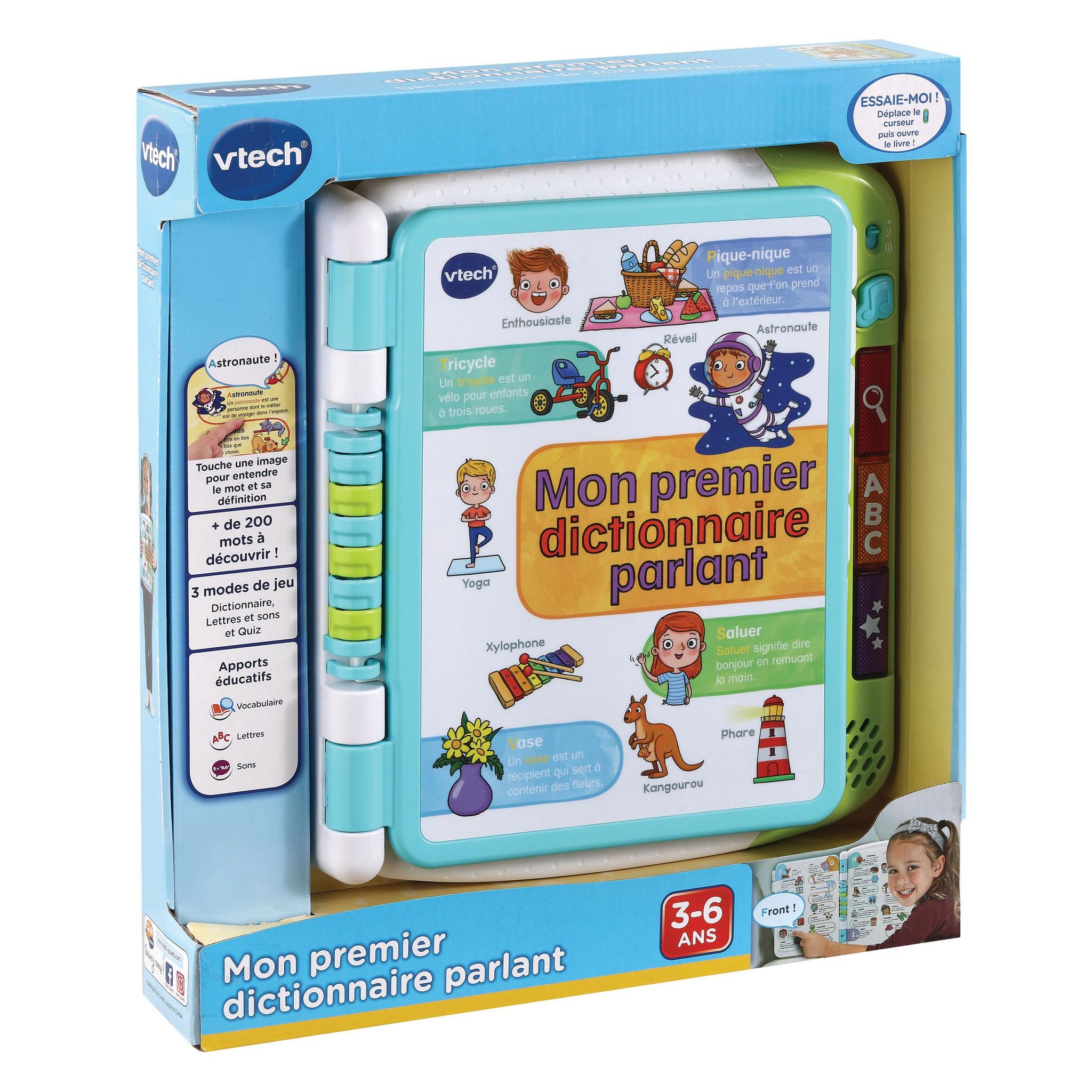 Voir la diapositive 2 : VTECH Mon Premier Dictionnaire Parlant