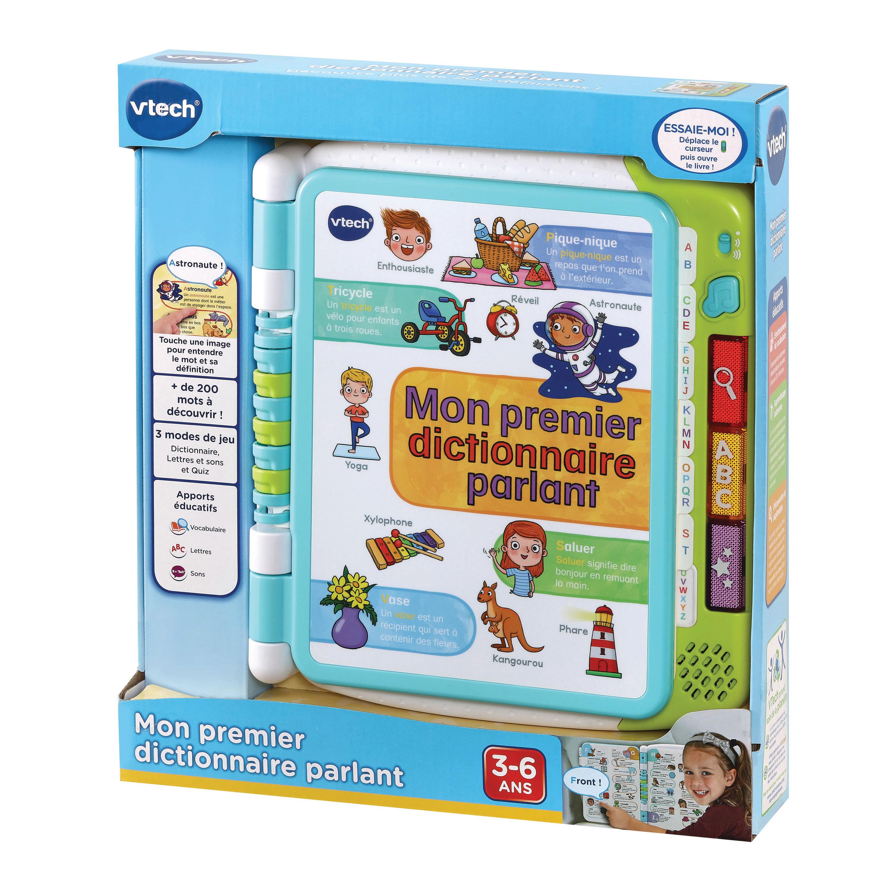 Voir la diapositive 3 : VTECH Mon Premier Dictionnaire Parlant