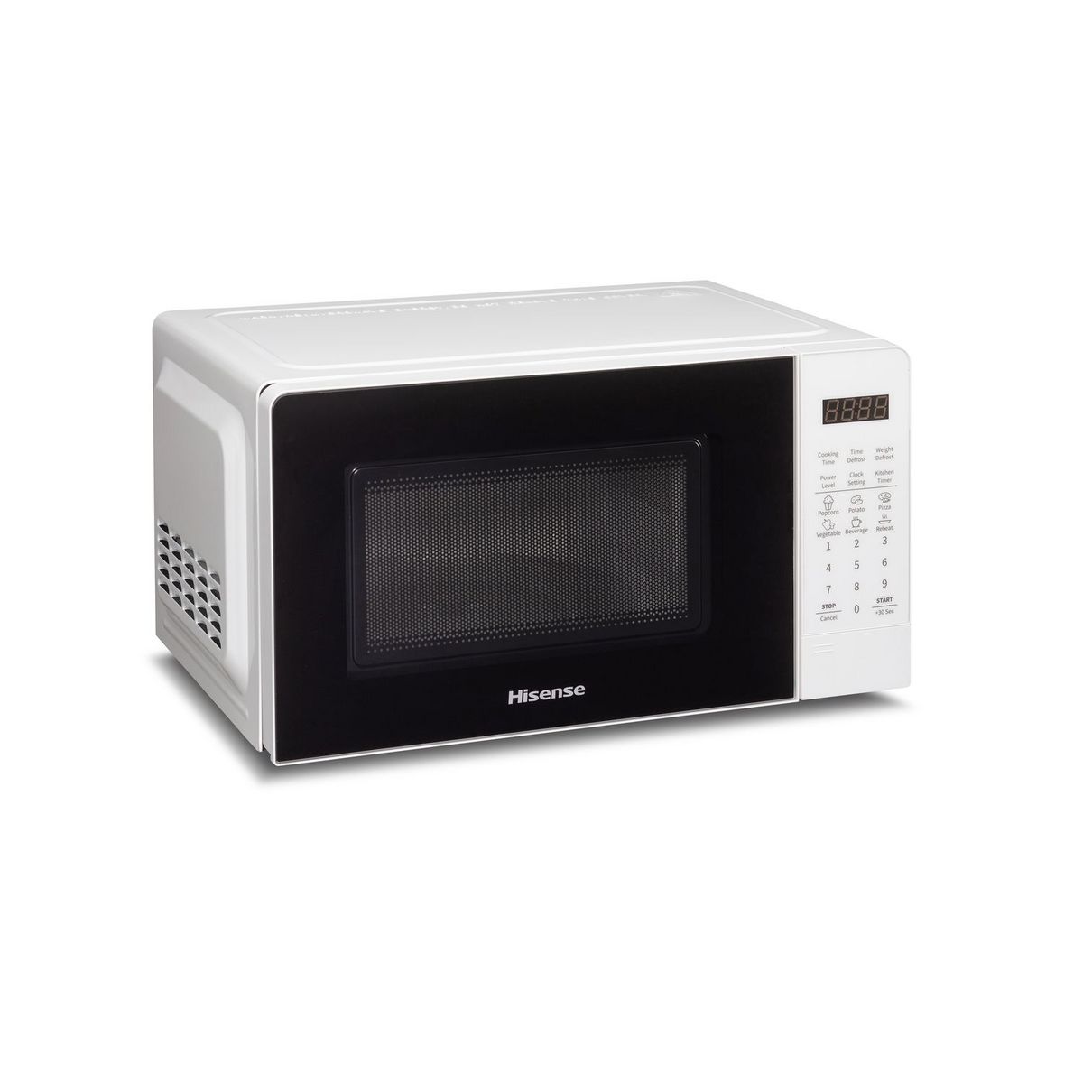 HISENSE Micro-ondes monofonction H20MOWS3 - 700 W - Capacité 20 L - Blanc