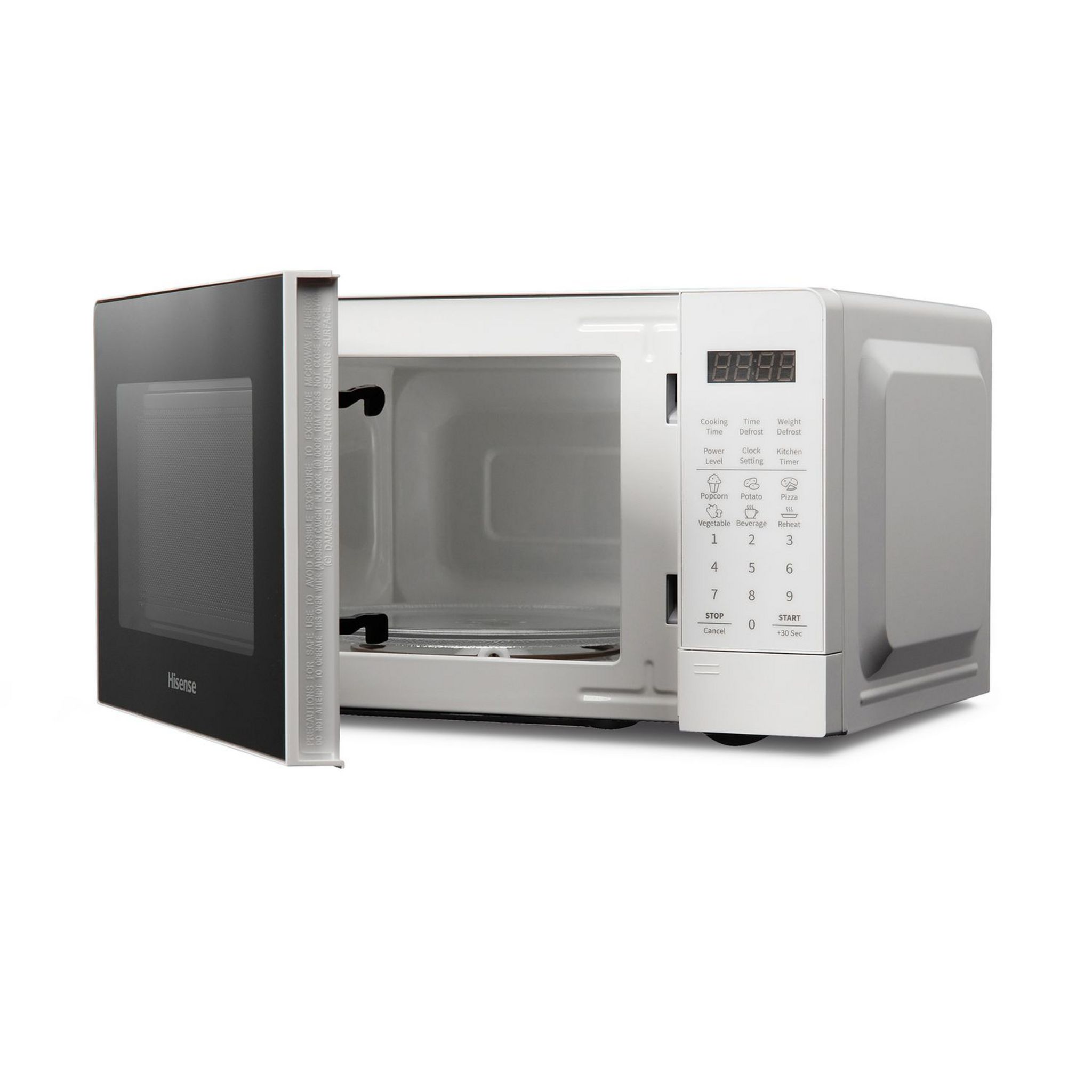 Voir la diapositive 6 : HISENSE Micro-ondes monofonction H20MOWS3 - 700 W - Capacité 20 L - Blanc