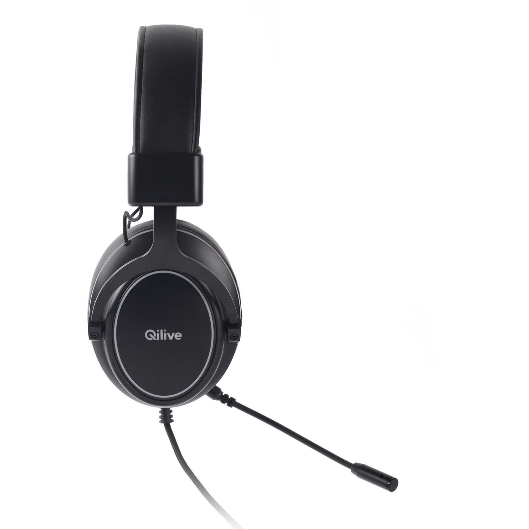 Voir la diapositive 3 : QILIVE Casque Gaming Premium - Noir