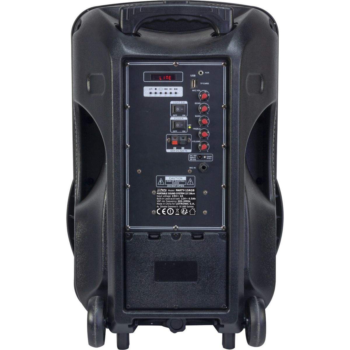 LOTRONIC Enceinte portable PARTY 12RGB