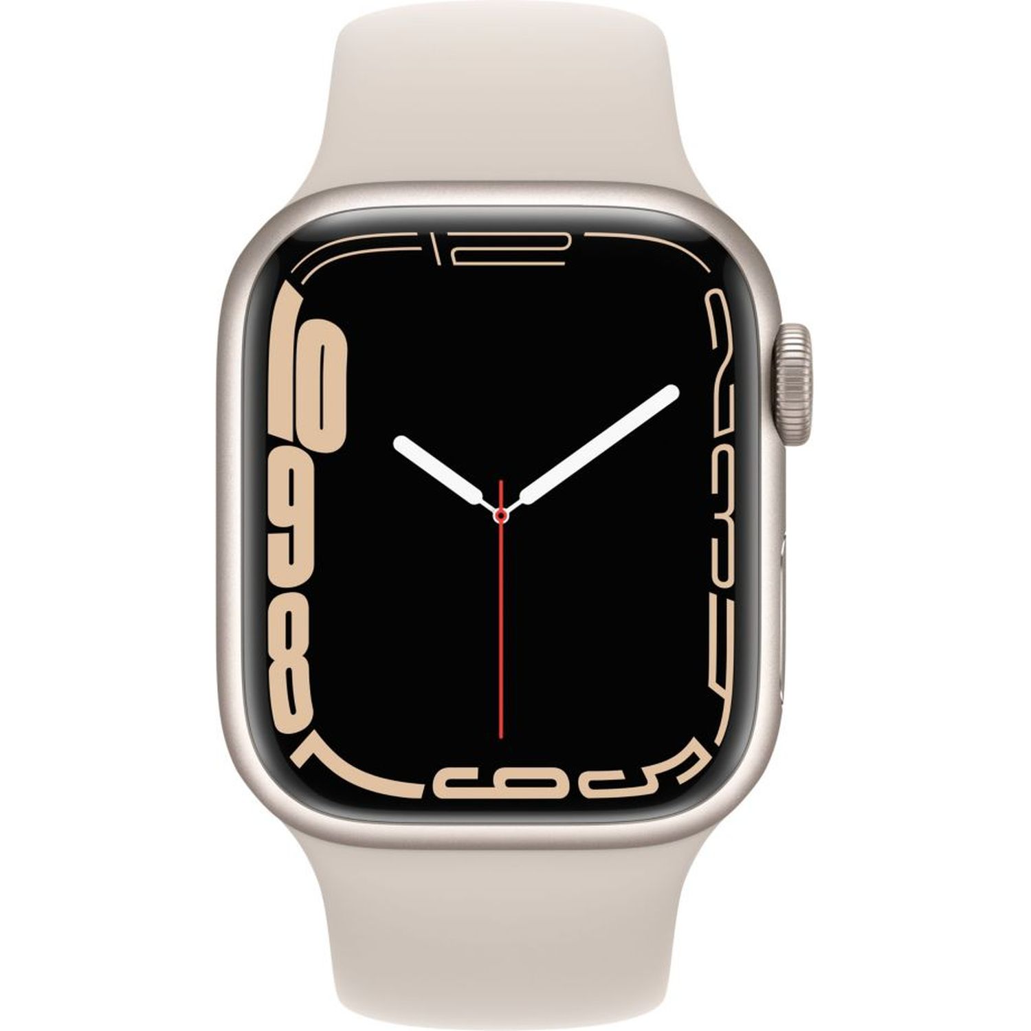 Voir la diapositive 3 : APPLE Watch série 7 - 45 mm - Alu - Lumière stellaire